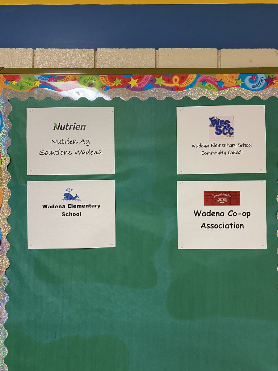 WadenaWes's tweet photo. Thank you to @NutrienAgCda Wadena office, our SCC, our local Co-op, and of course our school for donating prizes for our Reading Fair! https://t.co/u9lWZ2gRf7