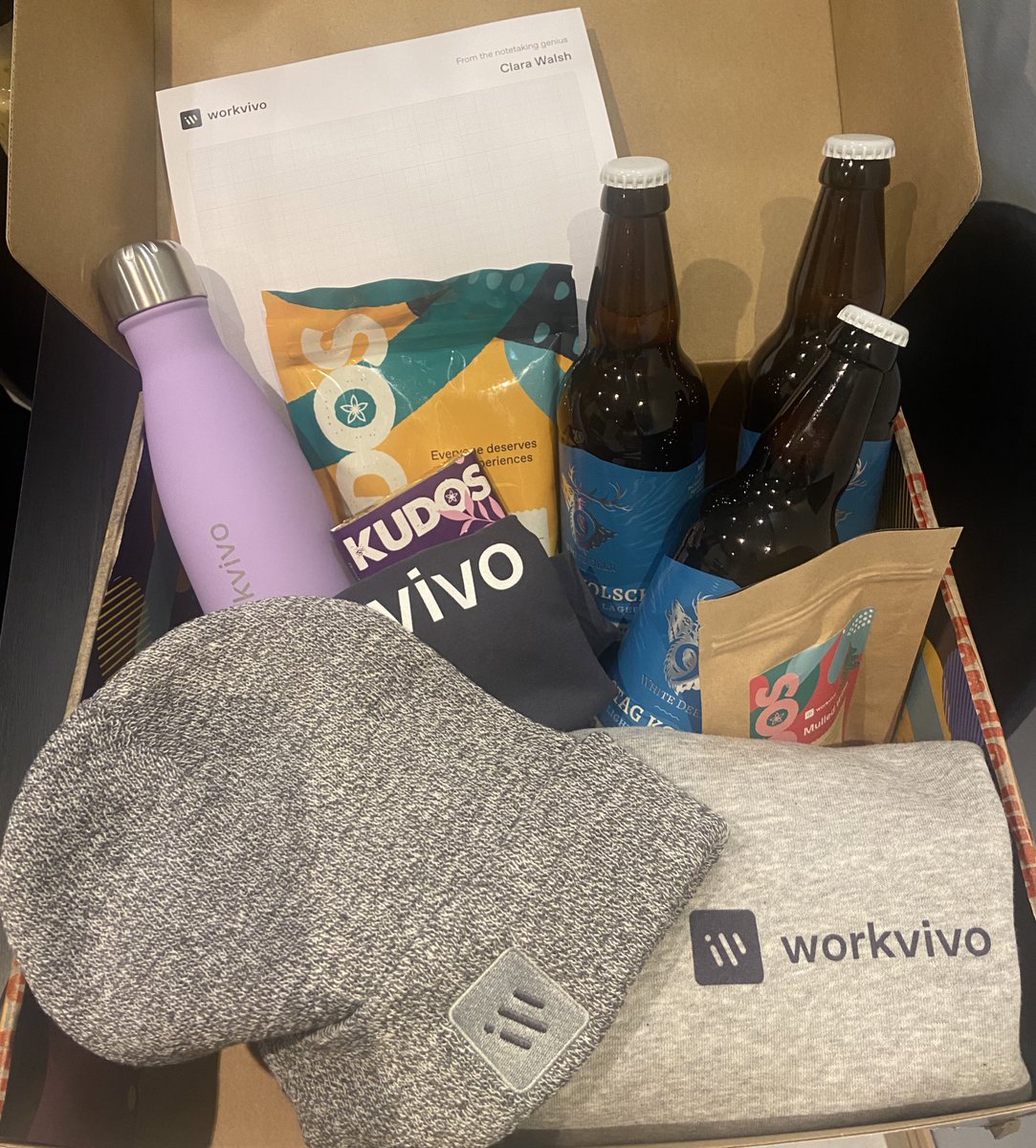 Not sure anyone does Christmas hampers quite like <a href="/workvivo/">Workvivo - by Zoom</a> 🎅🏼😍