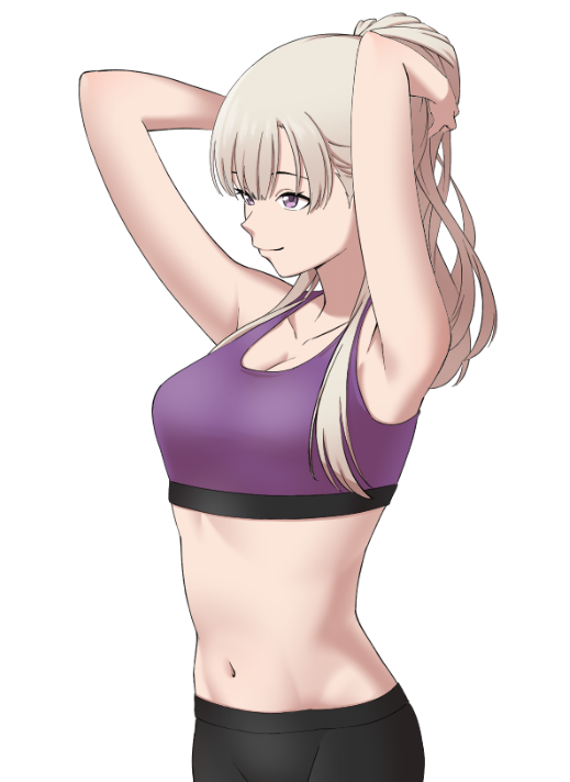「塗り練習してた〜塗りに必死でバランス若干悪いなぁ;; 」|🌸あまがみP🌸のイラスト