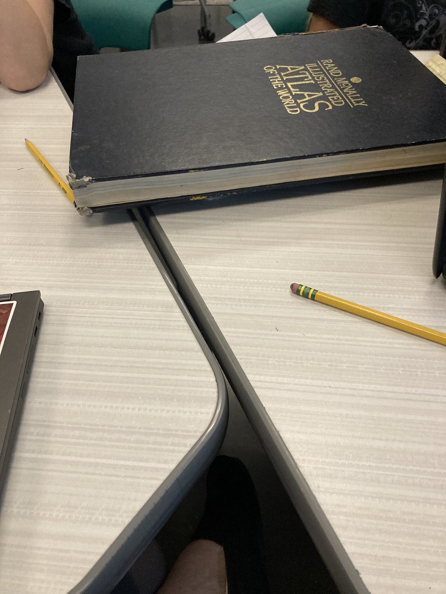 jenbartels16's tweet photo. This is our kids’ school environment.  My student brought this today to shield himself from bullets and if worst case, use it to hit the shooter.  #education #today #ThisIsNotOK https://t.co/VuF4JQGZ6a