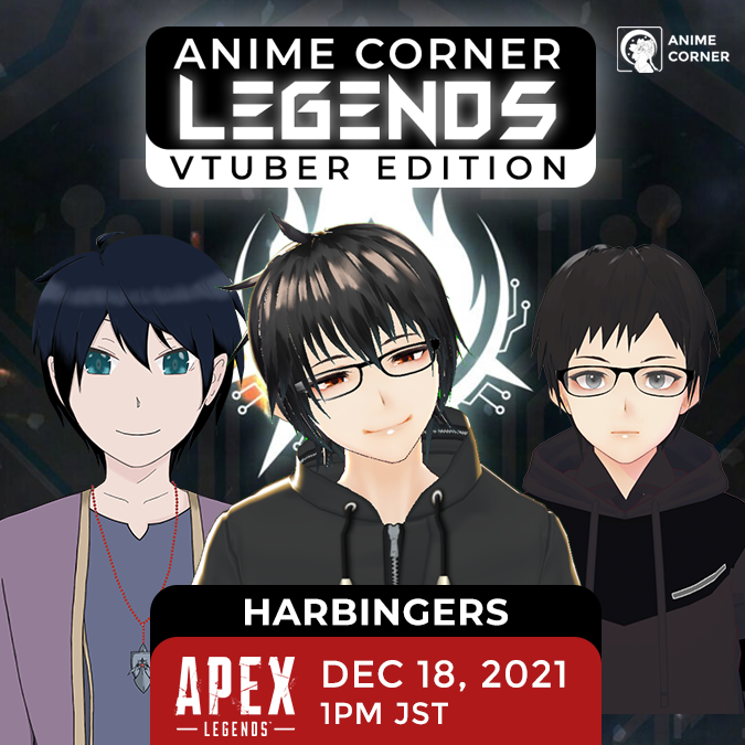 AthrunVT's tweet photo. Hi Guys! Today I'll be playing with @KingClaude1st  and @SomeoneTookYume Representing HARBINGERS
on the APEX ACL Tournament.

As always we will do our best.

1st Game Starts at 12:00nn PHT /  1PM JST

#PHVtuber
#ENVtuber
#ACLegends https://t.co/KdtwvNavHz
