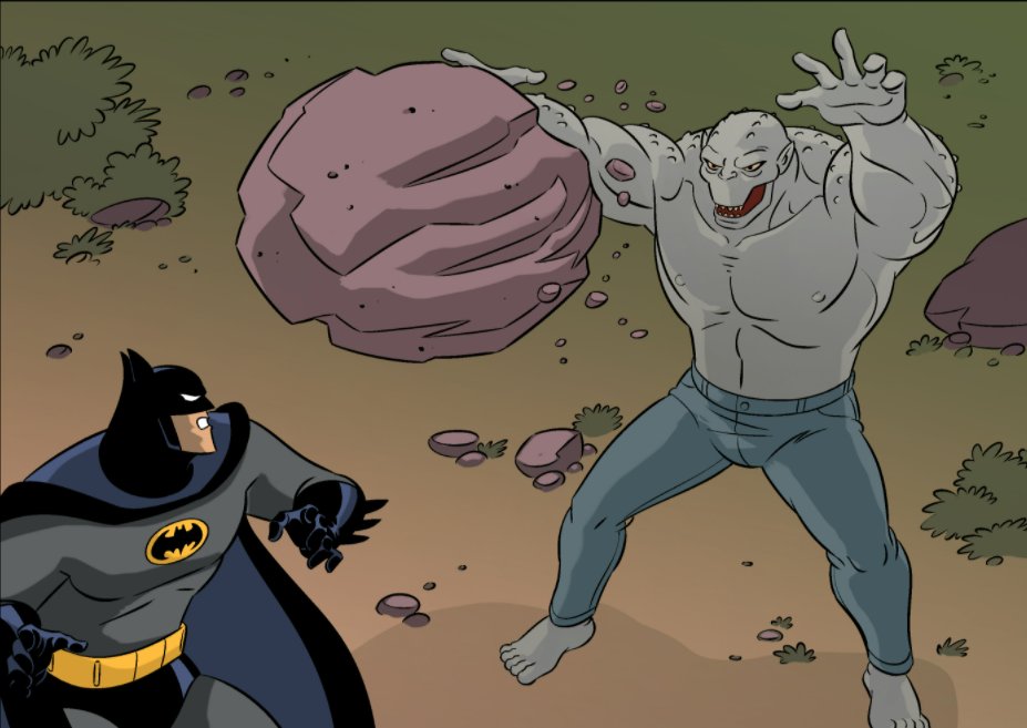 I threw a rock at him! ⛰️

#BTAS #Batman #BoardGames