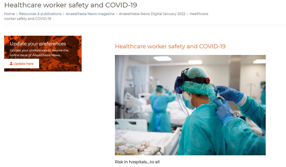 doctimcook's tweet image. Healthcare Worker Safety and COVID-19 

My bit in Anaesthesia News
I hope it brings the threads together

1/6
anaesthetists.org/Home/Resources…