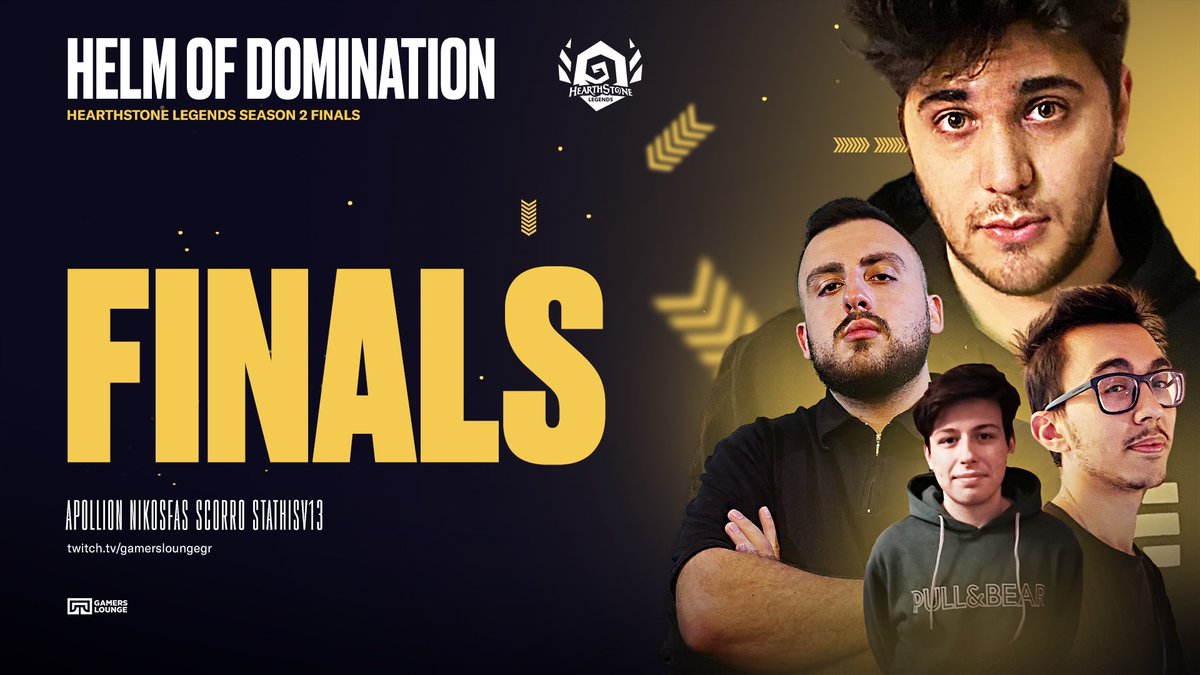 HSLegends_gr's tweet photo. It all leads to this! 🏆
HSL Helm of Domination Grand Final starts now! Tune in: https://t.co/sHD2GPkRE0 https://t.co/OSz4w3OjrX