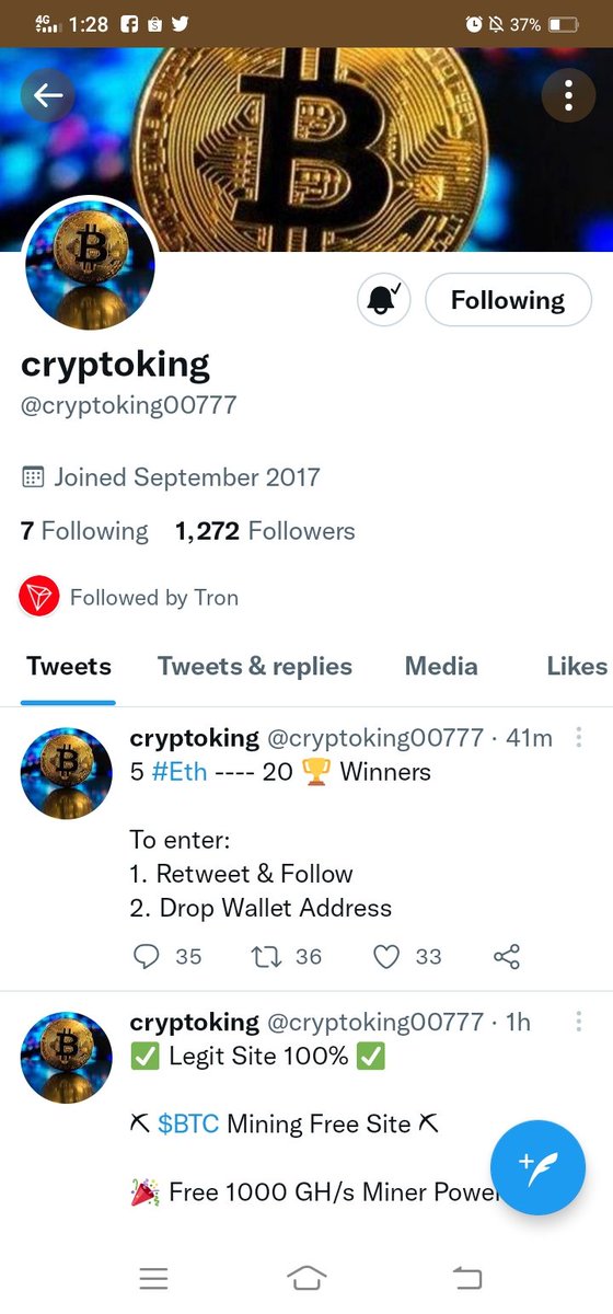 CareyHo8's tweet photo. @cryptoking00777 Done https://t.co/P6pmpBS24R