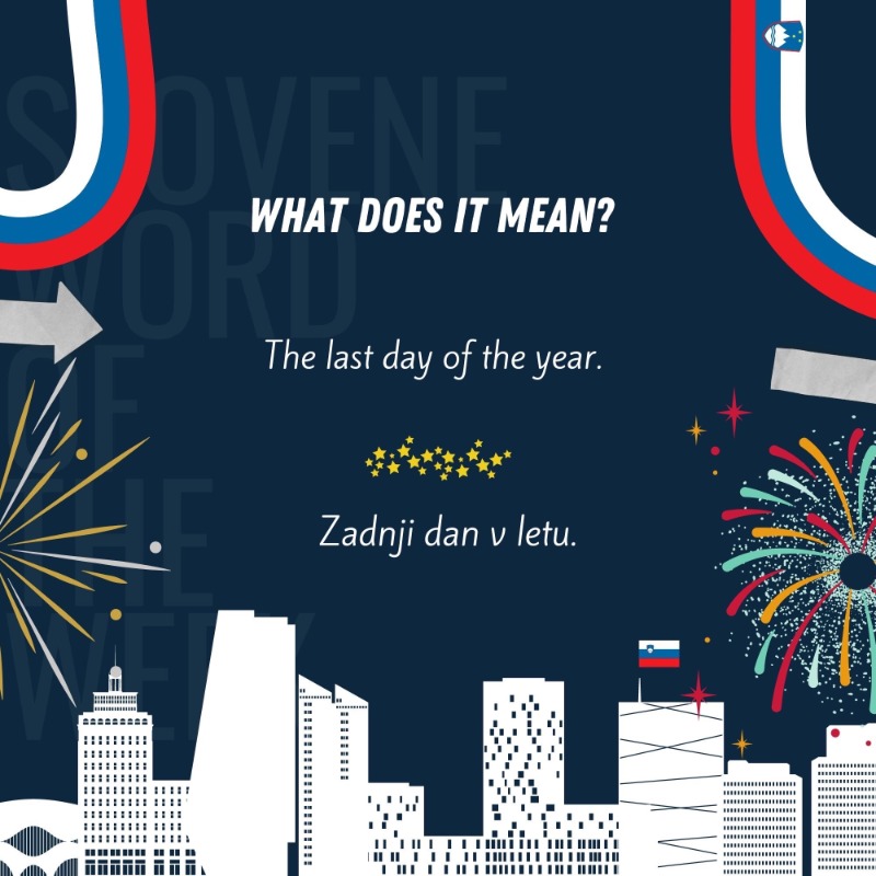 EUInterpreters's tweet photo. Our #SloveneWordoftheWeek is just around the corner: #Silvestrovo 🎆
The last day of the year, but also a day of hope! ✨
@EKvSloveniji @Europarl_SL @EU2021SI