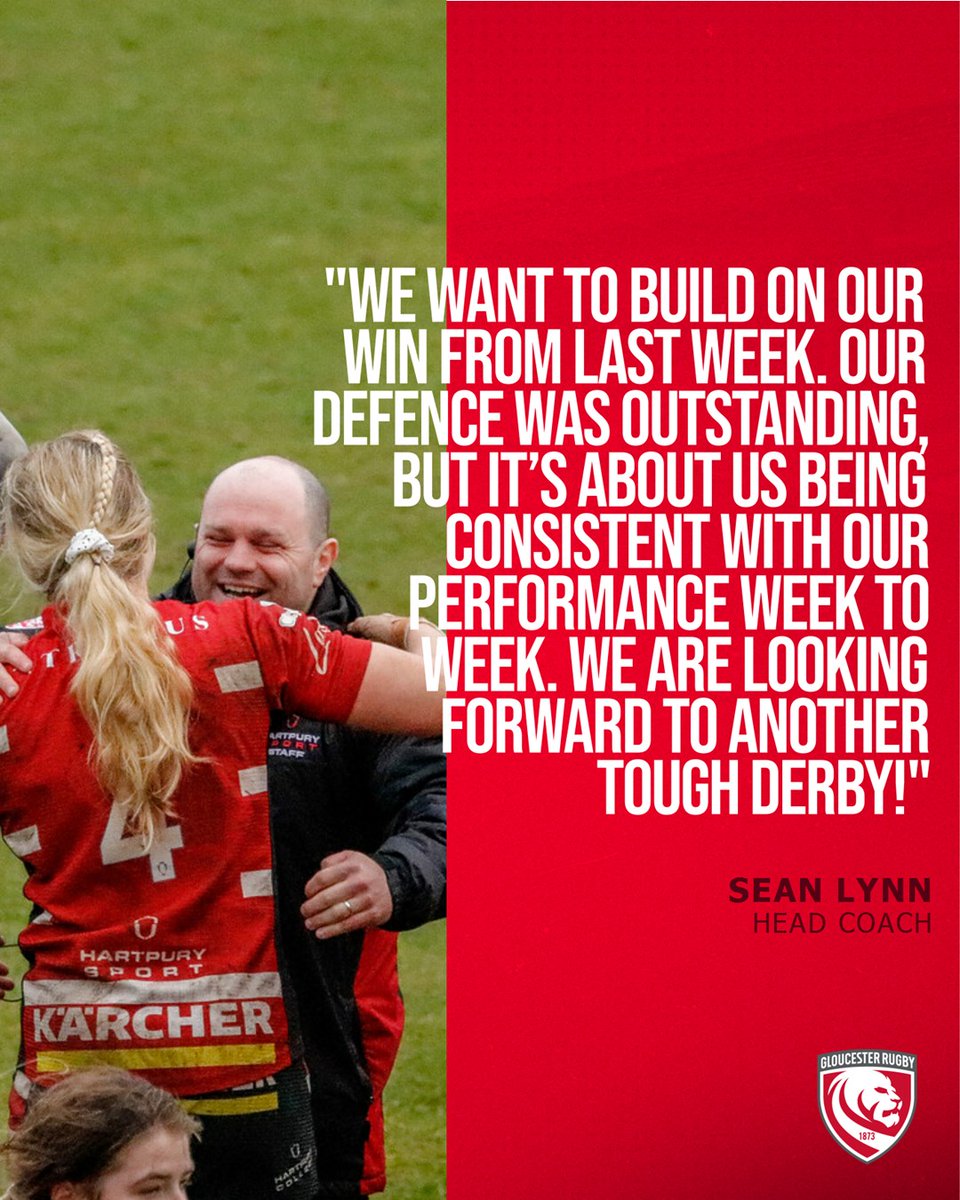 🍒 Sean Lynn looks ahead to tomorrow's M5 Derby clash against <a href="/WorcsWarriorsW/">Worcester Warriors Women</a>. 

Who's looking forward to this one? 💪