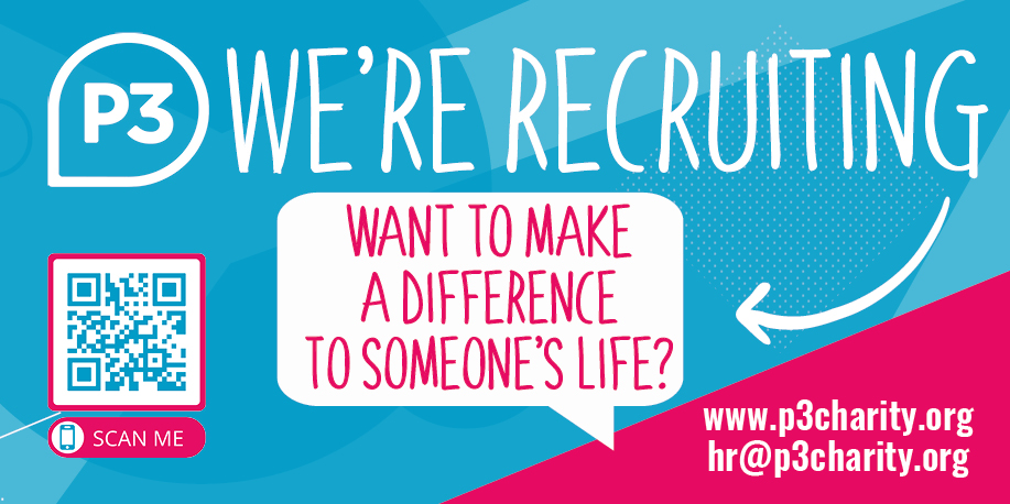 We’re #hiring!
p3people.ciphr-irecruit.com/Applicants/vac…
Join our award-winning charity &amp; begin a career working alongside people in our brand new service in Stoke-on-Trent. We are looking for people who share our vision &amp; work with creativity, compassion &amp; consistency 😊
#WeAreP3 #StokeOnTrent