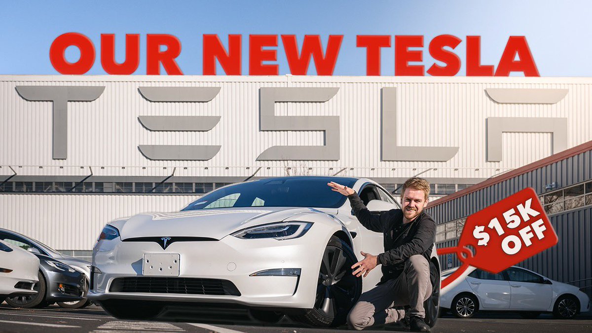klwtts's tweet photo. WE GOT $15,000 OFF A NEW MODEL S!
Seriously, when we preordered a Model S on Jan 20, we had no idea what would happen & now after months of #TeslaDeliveryEstimate delays & price hikes for new orders, we purchased one of the best cars on the road! #NotPlaid
https://t.co/MMohgJ4d4N https://t.co/czlZHCGhg1