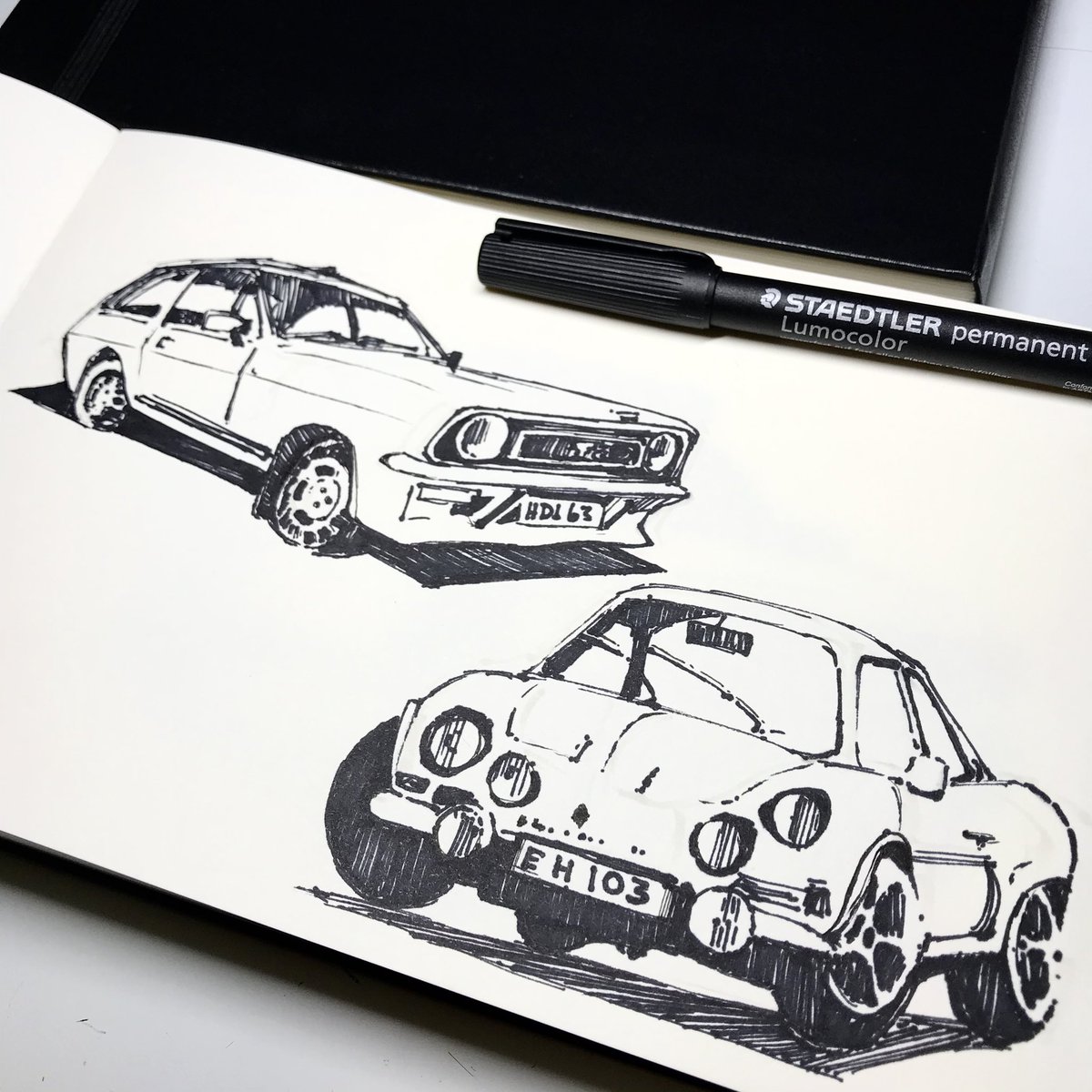 Some sketchbook studies 