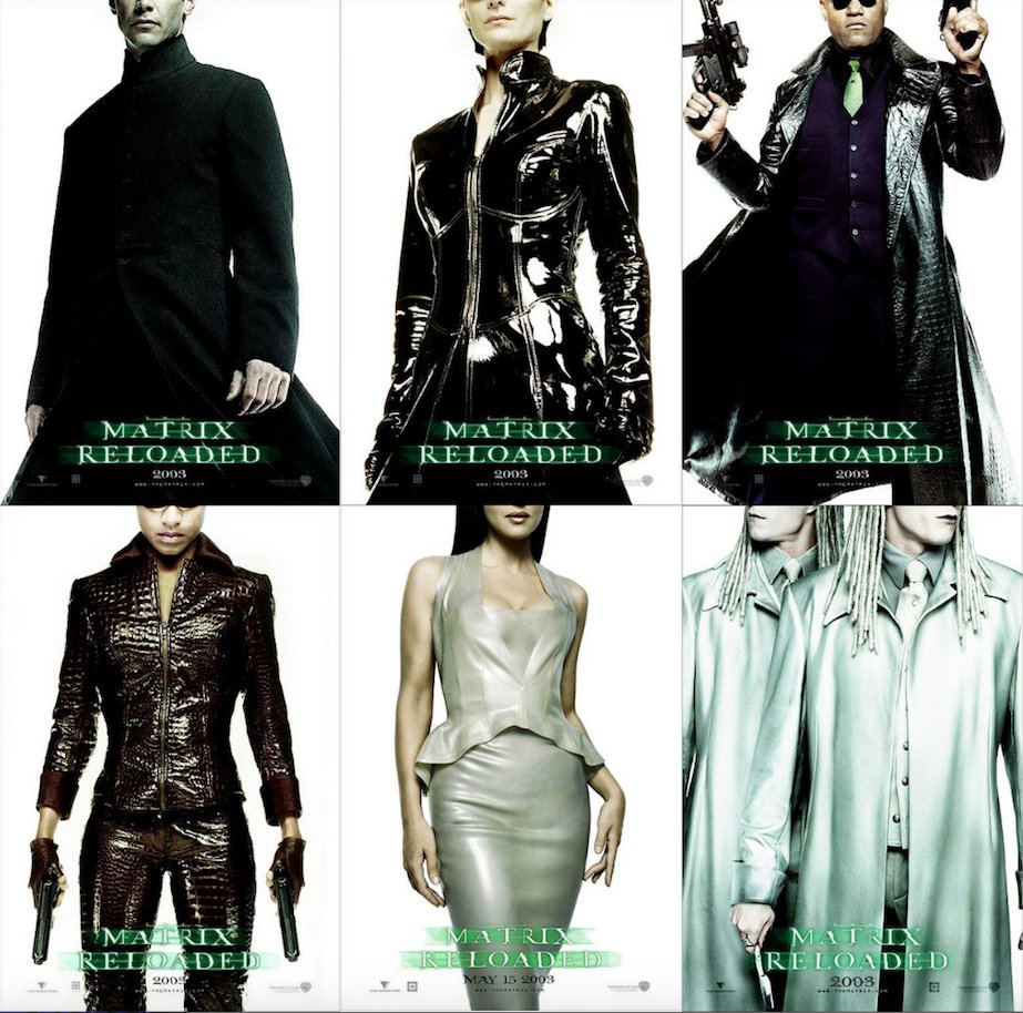 GeoffCrete's tweet image. Ces affiches promo de Matrix Reloaded 
#Matrix #MatrixRessurections