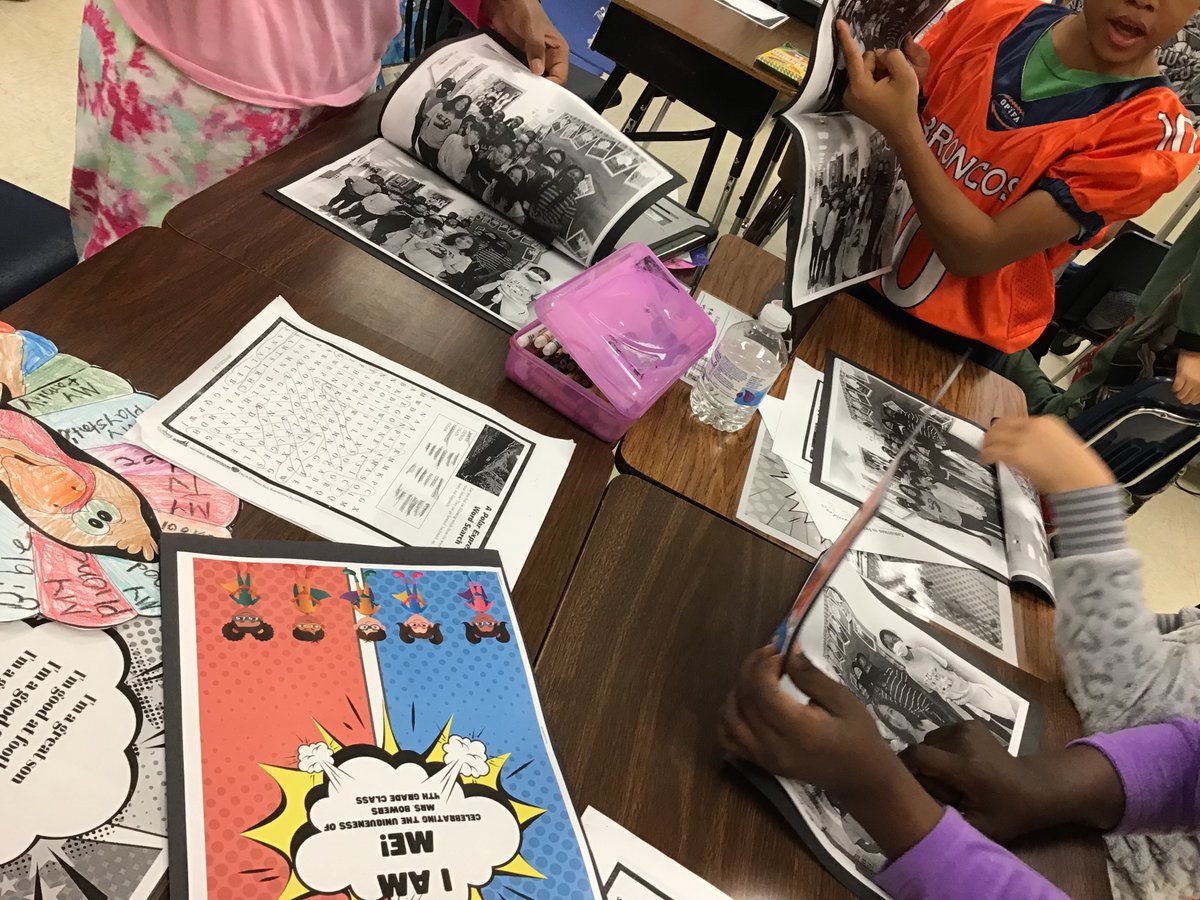 mbowersspeaks's tweet photo. One of the best things about teaching…reminding my kids about the good in them! They loved seeing the good things about them in their own book! @IIamGPISD @flohillelem https://t.co/Bwk0wU7DIP