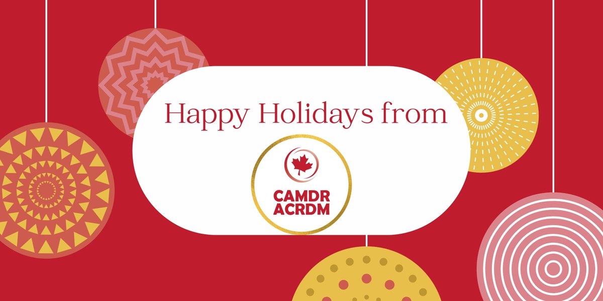 CAMDR_Canada's tweet photo. Happy Holidays From CAMDR - https://t.co/vYtmWtLve6 https://t.co/SySknWVKnj