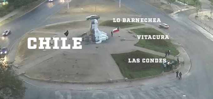 thecliniccl's tweet photo. Los memes y criticas que dejó la comentada intervención en Plaza Dignidad: https://t.co/vuOg9z9we3 https://t.co/EKjRo6f8Cg