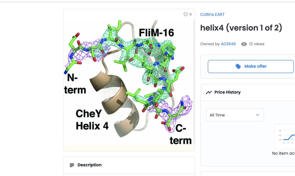 CollinsCustomIP's tweet photo. @glowingsurf awesome will check this out,
yeah i tokenized a structure i solved in grad school (sketchy b/c the journal actually owns the copyright, not me, but #FuckCopyright anyway). @Jay_Delay owns it
@WizardX_0x into this nerdy bio structure stuff too
https://t.co/6NRPA1Gxge https://t.co/x99wqNedcp