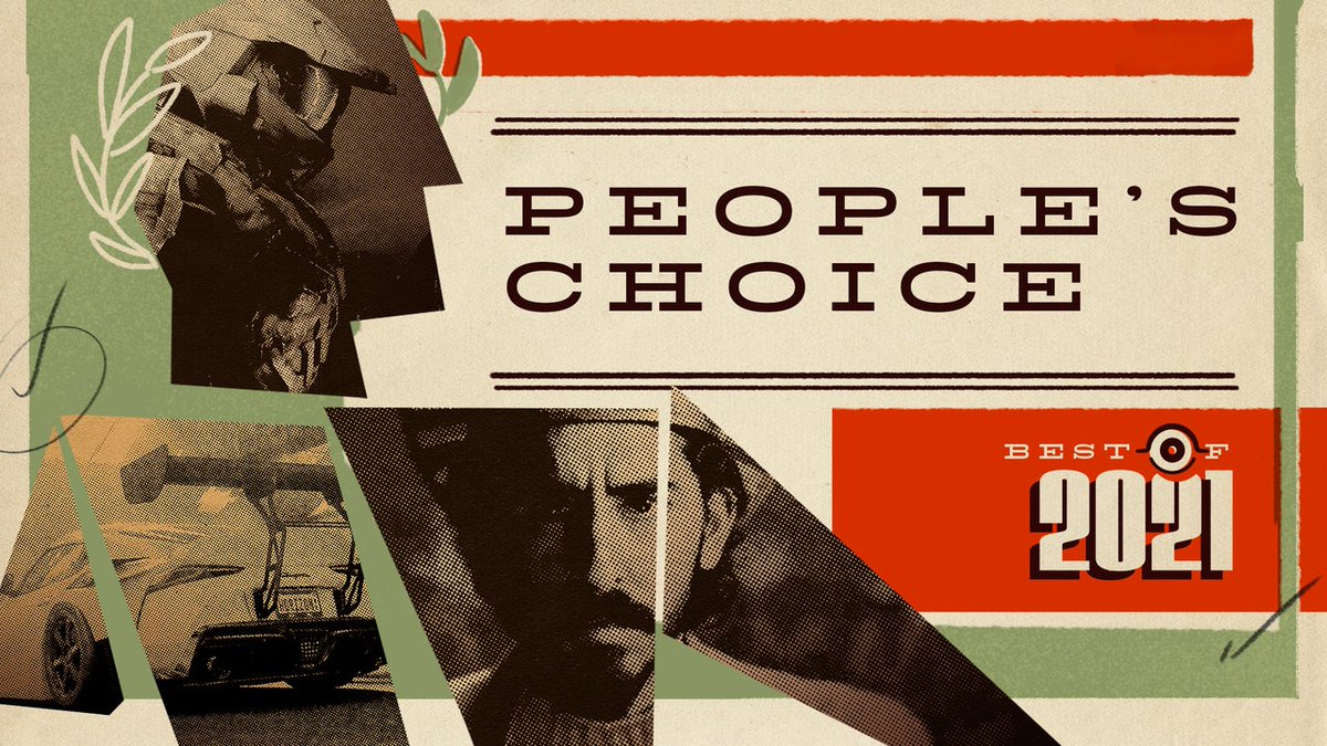 IGN's tweet photo. IGN's 2021 People's Choice winners are in! You voted, made some awesome picks: https://t.co/jl2za7pZ6w

IGN's People's Choice Game of the Year 2021: Halo Infinite!

IGN's People's Choice Movie of the Year 2021: Dune!

IGN's People's Choice TV Series of the Year 2021: Arcane! https://t.co/VPRBCG27bo