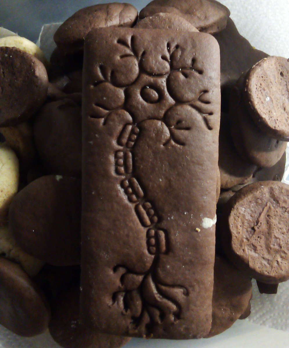 AxonalLab's tweet photo. Taking my nerdy needs into the kitchen, my 2021 Christmas cookies look like this π€ So what, the cookie is missing the most important domain of all #axoninitialsegment, but at least we've got myelin up the hillock! Merry Christmas everyone! https://t.co/9iGiab1D7S