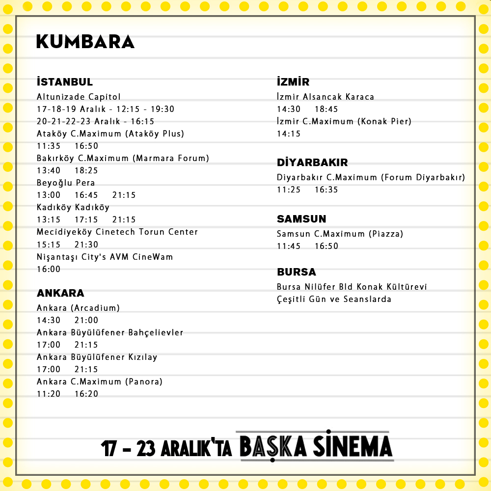 KUMBARA, şimdi BAŞKA SİNEMA'da! #Kumbara #BaşkaSinema

🟡baskasinema.com/filmler/kumbar…