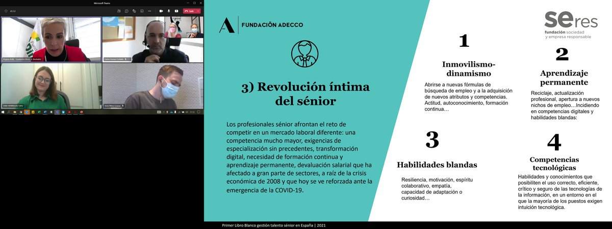 IsabelGuiliz's tweet photo. Hoy compartimos #TalentoSénior de la mano del @AyuntamientoLPA con su DG de servicios Sociales Carlos Gómez Curbelo, Virginia Ávila de la Fundación Dinosol, Sara Henríquez del grupo Ari-Motor y @fundgrube_es con Jesús Mesa. @TeresaRguezFA @fund_adecco https://t.co/ToUCQqGEQI