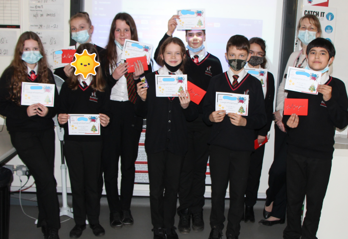 Our MVPs from the December Rocks Christmas competition.  Well done and keep up the good work ready for the New Year :-). 🌟🌟🌟🌟👏👏👏