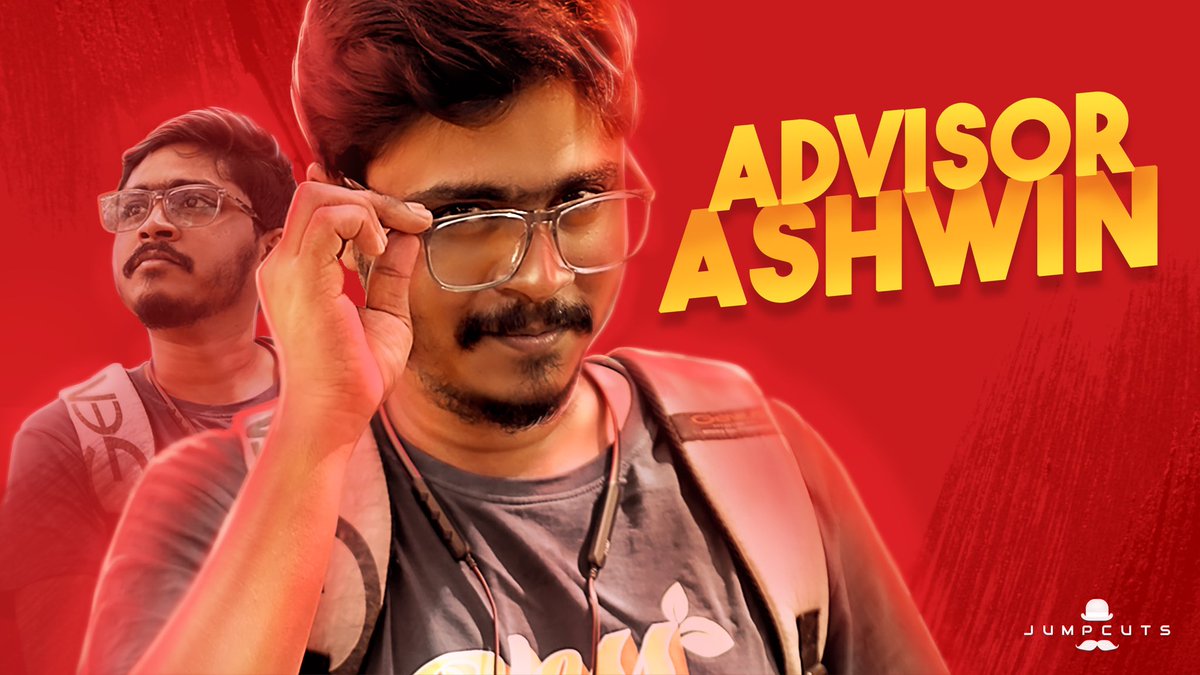 Jumpcutsoffl's tweet photo. Idho ungal Advisor Ashwin 🤣😂  
Link : https://t.co/RK6dcw04HW https://t.co/I6nSHBu04K