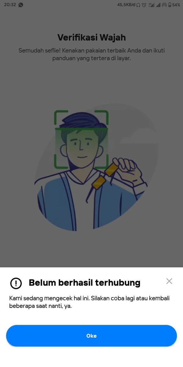 Hallo <a href="/bankmandiri/">bank mandiri</a> Ini kenapa ya saya tidak bisa daftar New Livin' by Mandiri? Setelah verifikasi wajah berhasil malah muncul notifikasi gagal gitu..