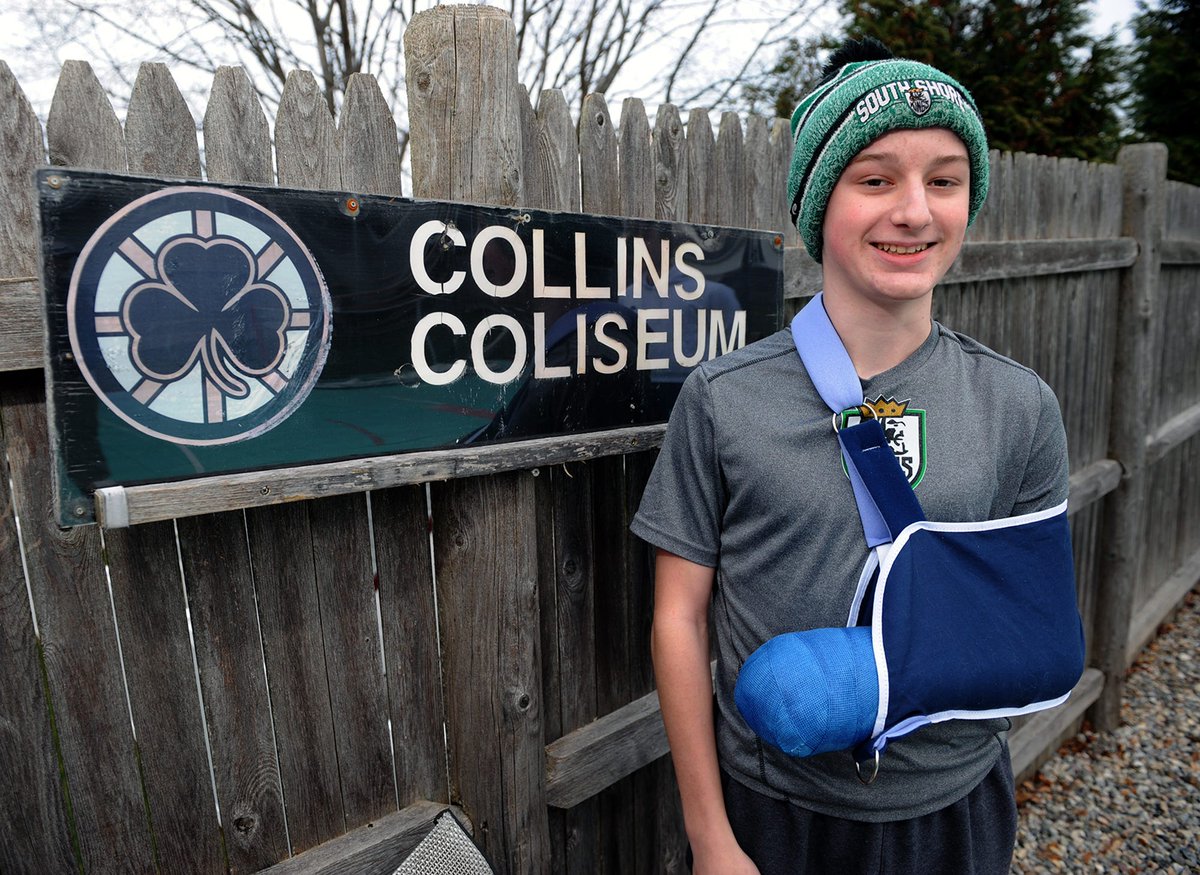 “(Doctors) said if there was a chance that I was going to die, it was taken away by those people on the ice and I’m very thankful for those people.”

Milford High hockey player grateful to be OK after player's skate slices wrist | ✍️: <a href="/tommycassell44/">Tommy Cassell</a>  metrowestdailynews.com/story/sports/h…