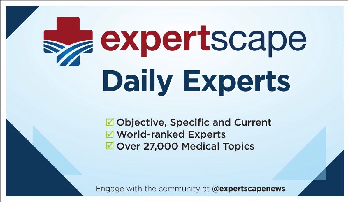 Daily_Experts's tweet photo. Congratulations to Dr. Alisson Roberto Teles @dralissonteles of Hospital Beneficente São Carlos --

Recognized as an Expertscape Expert in the Spine.

https://t.co/htnV67ua0W https://t.co/DINdtBIi54