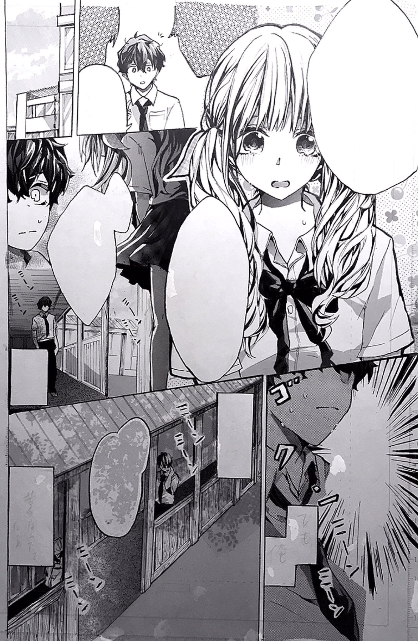 むし歯 Sooootaaaaaaa イラストではなく漫画の1ページなのですが 私自身少女漫画 家志望でアドバイス目的で投稿した結果 情報量が多い 1ページに力入れすぎ 少女漫画にしては全体的に暗い 吹き出し大きい 等の指摘を多く頂きました 2枚目は