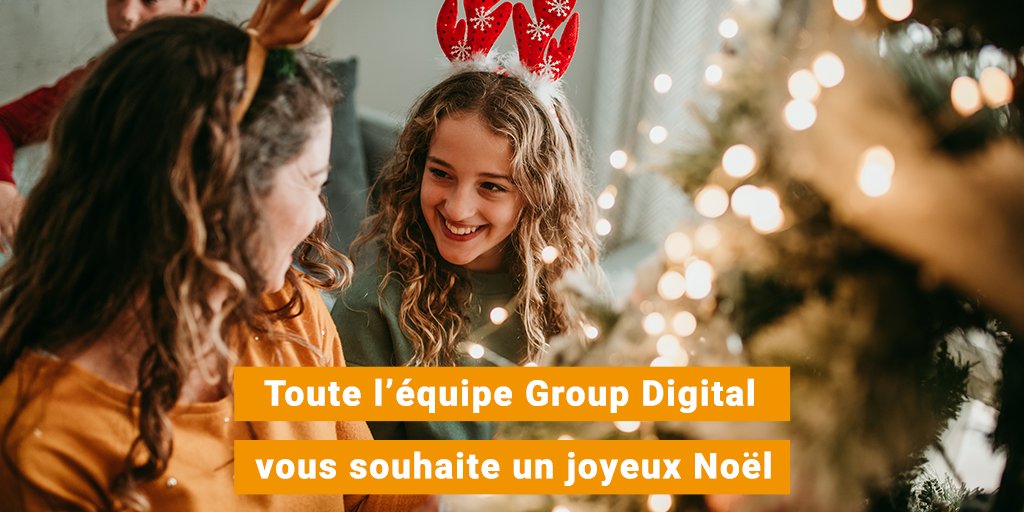 Toute l'équipe #GroupDigital vous souhaite un très joyeux #Noël ! 🎄🎅🏼
Et vous, comment avez-vous décoré votre #sapin de Noël cette année ? 
Partagez-nous vos plus belles photos en commentaire ! 👇