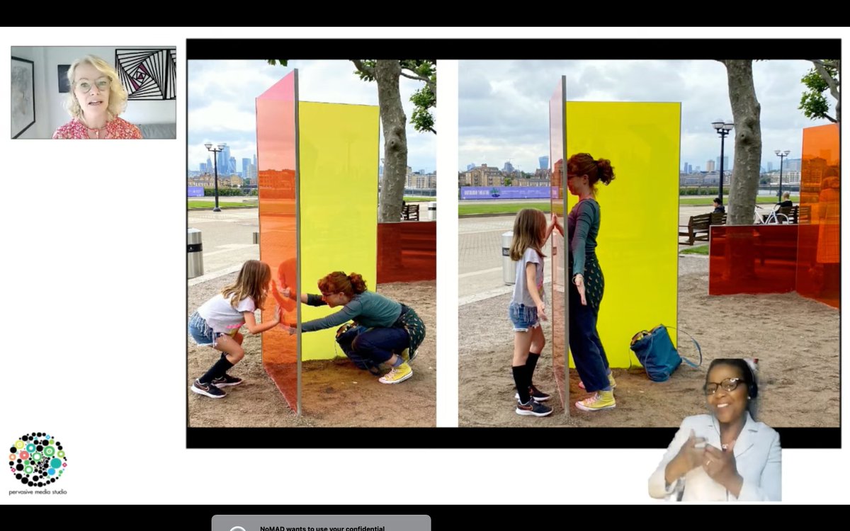 telecosy's tweet photo. Some wonderful examples of creative play (as always) from Tine Bech @t_bech during #PMStudioTalk by @PMStudioUK #playablecity #publicart #interactivearts #playfulcity #canarywharf #socialplay https://t.co/9MgckZzipG