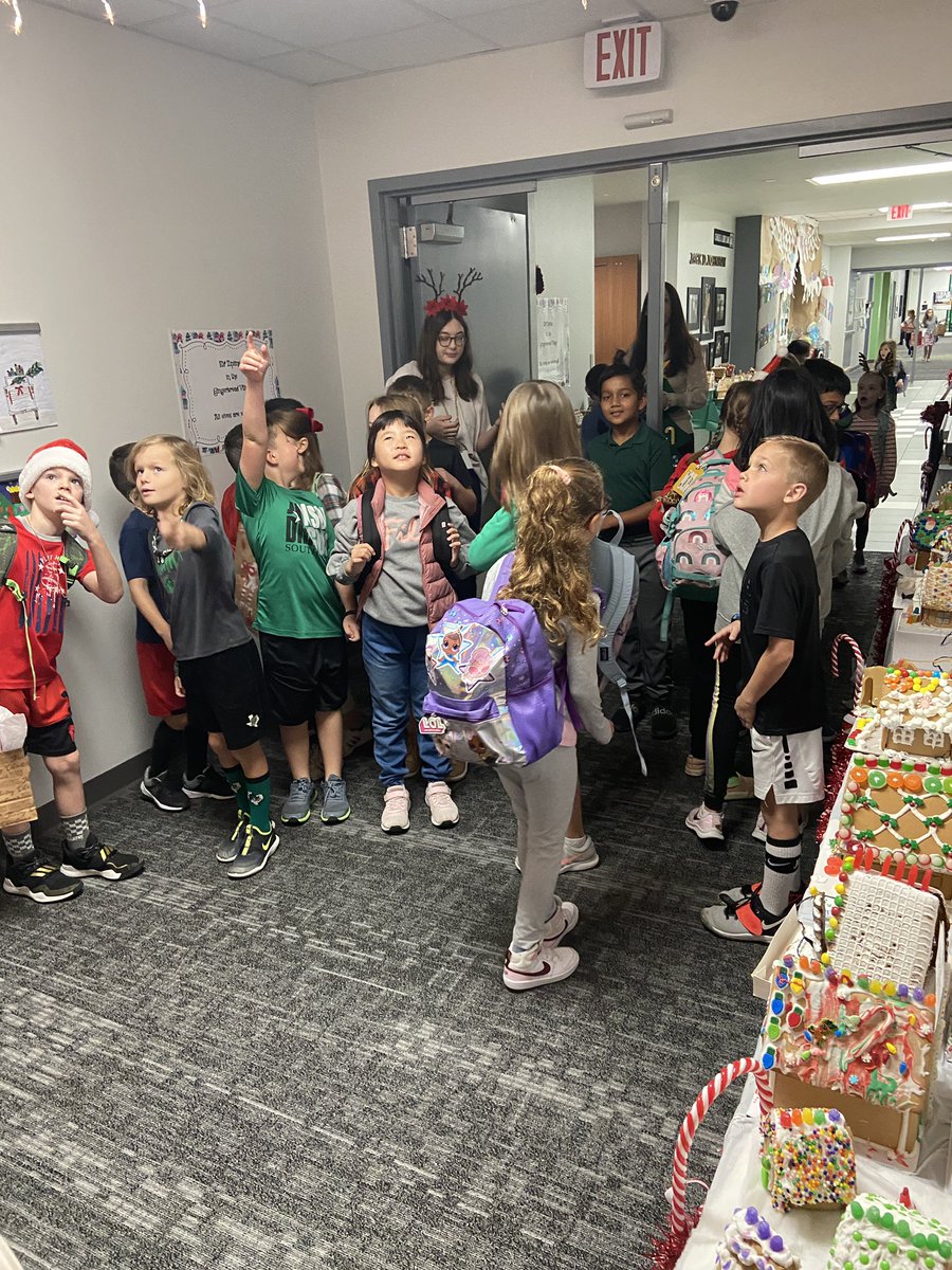 JES_Dickinson's tweet photo. The elves at Johnson are having a zip lining party this morning and I just happened to be walking by to catch the excitement! Pure joy, laughter, and fun. It’s going to be a great day! #ishouldhavetakenvideo #lifelongmemory @Jack_D_Johnson https://t.co/Ik8hejz7n9