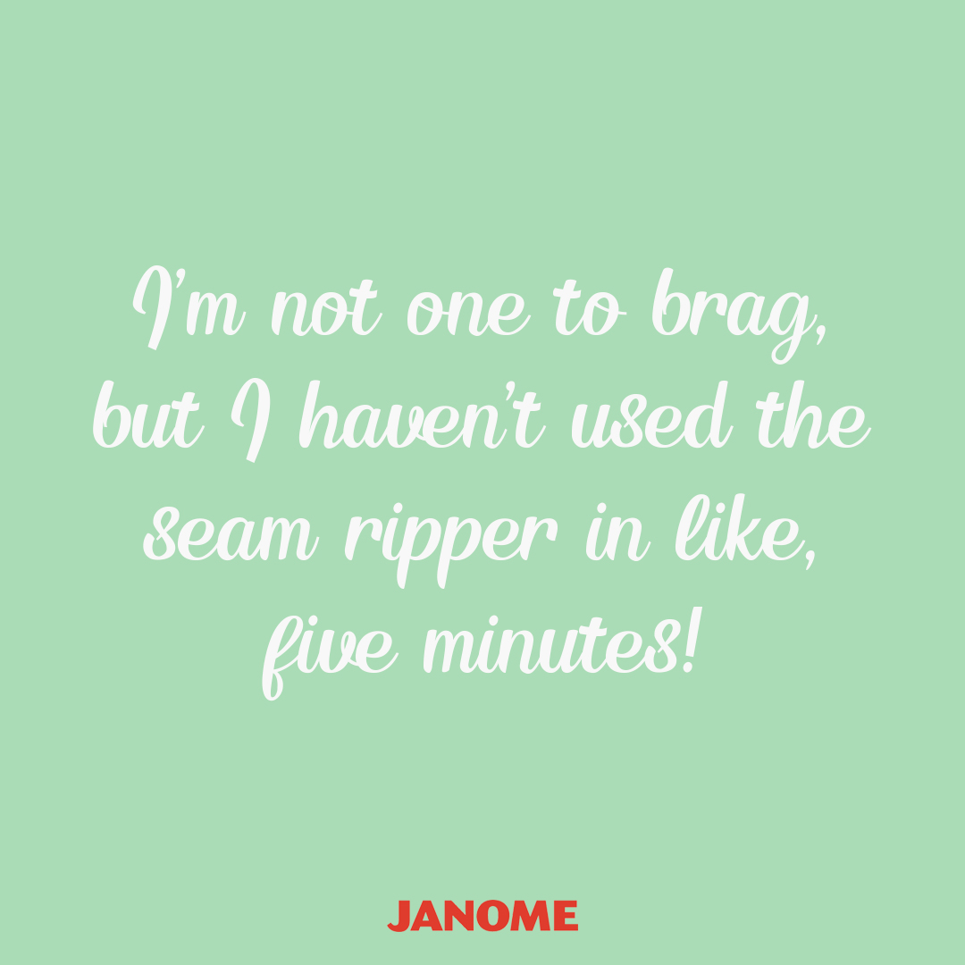 That feeling when you’re an absolute sewing pro 😏😆 #sewfunny #sewrelatable #lovesewing #sewcialist #isew