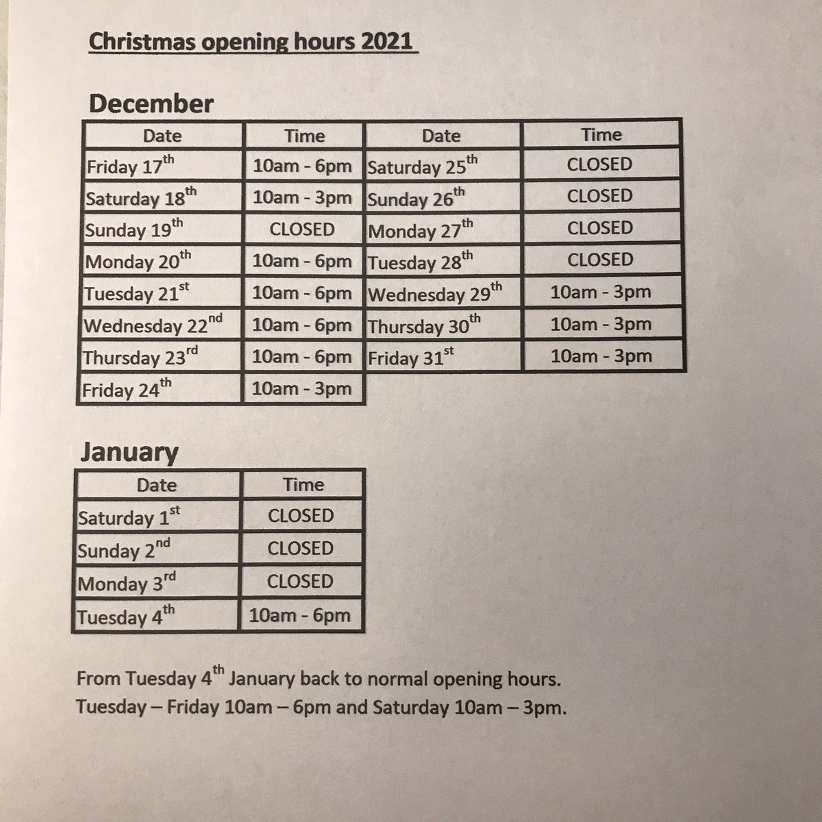 pcwine1's tweet photo. Christmas opening hours in sunny Penistone 2021

#christmas #openinghours #station #penistone #wine #gin #gifts #whisky #cognac #grappa #port #sherry #sunnypenistone https://t.co/d0ef2yW8LK