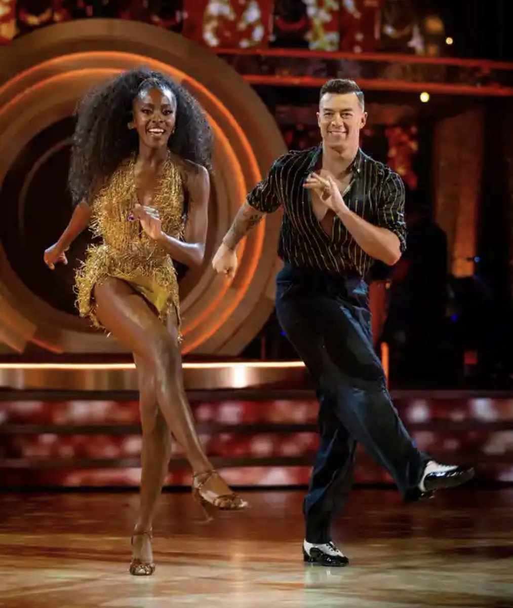 notjanpeteh's tweet photo. I fell in love with AJ and Kai and their partnership during that amazing jive. It was an absolute joy to watch AJ grow and improve every week and her amazing energy never failed to make me smile. So gutted that this is the way it has to end for them. AJ deserves the world 💔 https://t.co/Z26L0Tt9T1