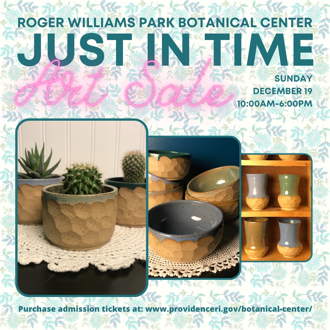 RWPBotanicalCtr's tweet photo. Vendor Spotlight! Sarah Kelly Ceramics offers unique handmade pottery! @sarahkellyceramics #RWPBC #JustInTimeArtSale #RWPBotanicalCenter #PVD #Providence #PVDParks https://t.co/NNhS4zjh8e