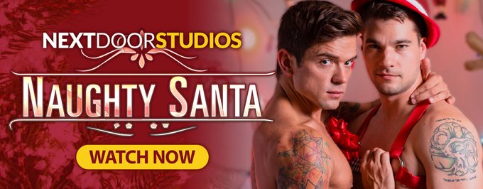 'NAUGHTY SANTA' Delivers Big Packages Under Trees in @NextDoorStudios' Satiating New HD Feature, Starring