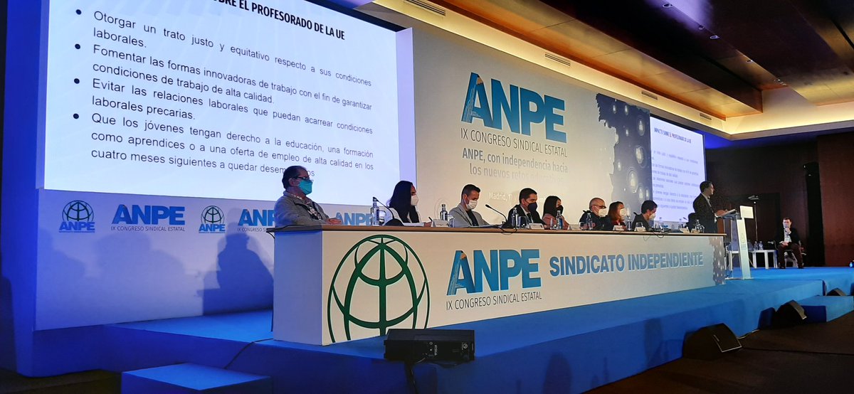 anpenacional's tweet photo. 🌐El sindicato ANPE, que desde 1978 trabaja en defensa de la calidad de la educación pública y del profesorado, ha sido reconocido con el Premio Valores de la Docencia.🏆
#anpe
#anpecontigo
#congresoanpe
@EspanaCivica
#PremiosForoEspaña https://t.co/4IgJFinm4Y