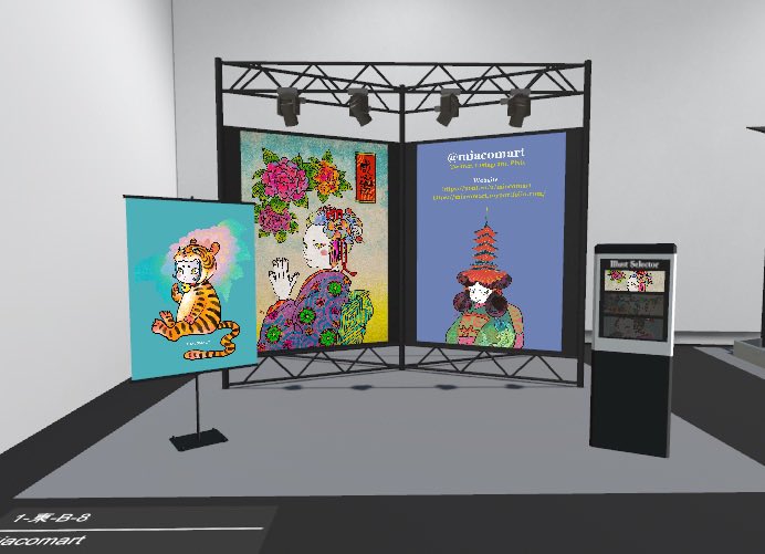 miacomart's tweet photo. #VRChat #VRChat始めました
Virtual frontier というイベントに参加します👾
来れる方はぜひ〜 https://t.co/BzTvs009OE