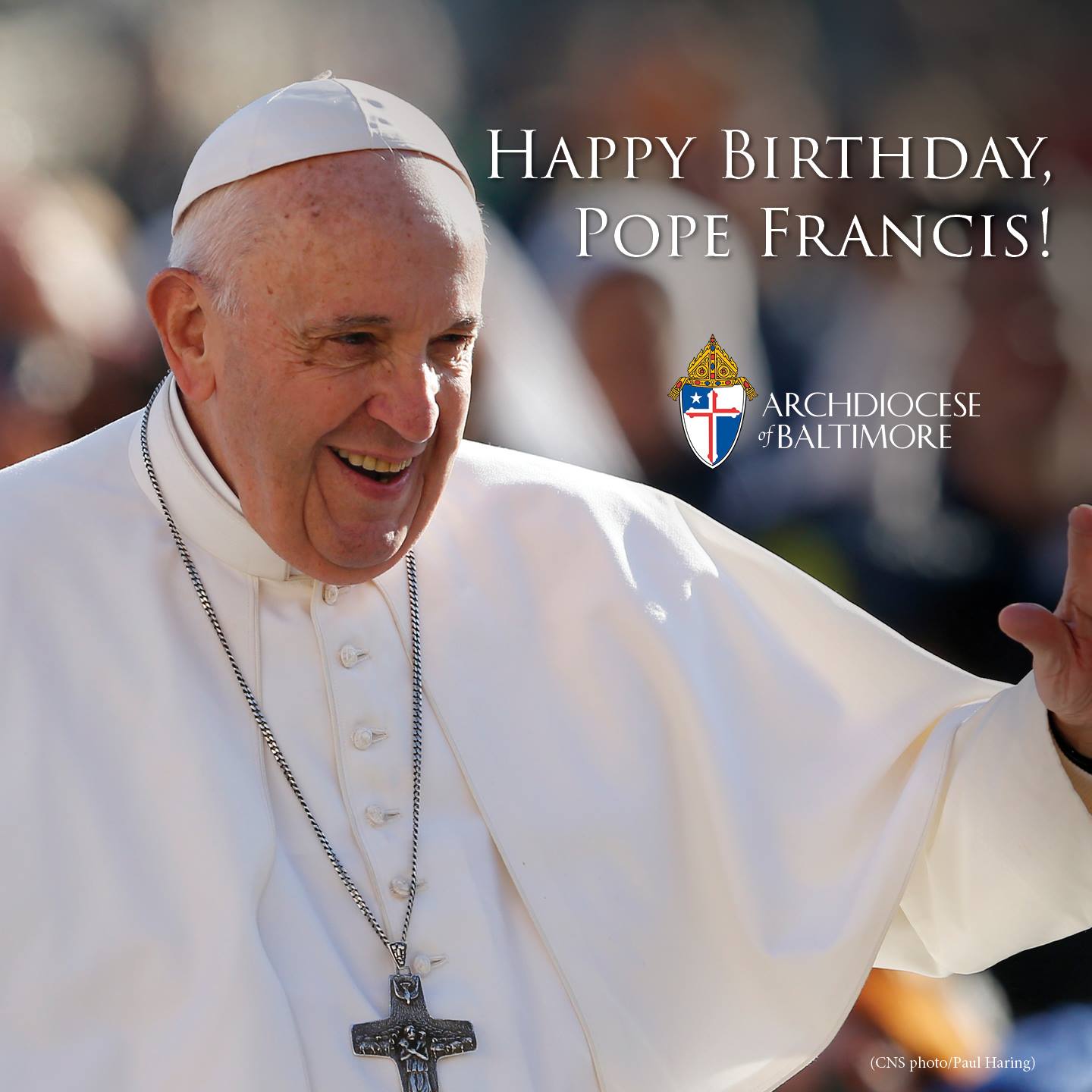 Happy 85th Birthday, Pope Francis!

Join us in wishing Pope Francis a most wonderful birthday! 