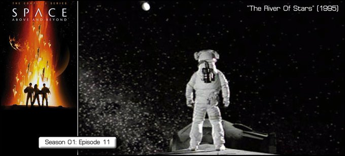ELeeZimmerman's tweet photo. 1995's "The River Of Stars" episode of Space: Above And Beyond turns 26 years young today! https://t.co/2Xh7sbd8Sb
@kristenclokem #MorganWeisser #RodneyRowland @joeldelafuente #LaneiChapman #JamesMorrison
@TasiaValenza @jaugustrichards @assgasim
!!! Please Retweet !!! https://t.co/qR9hOcyu1q