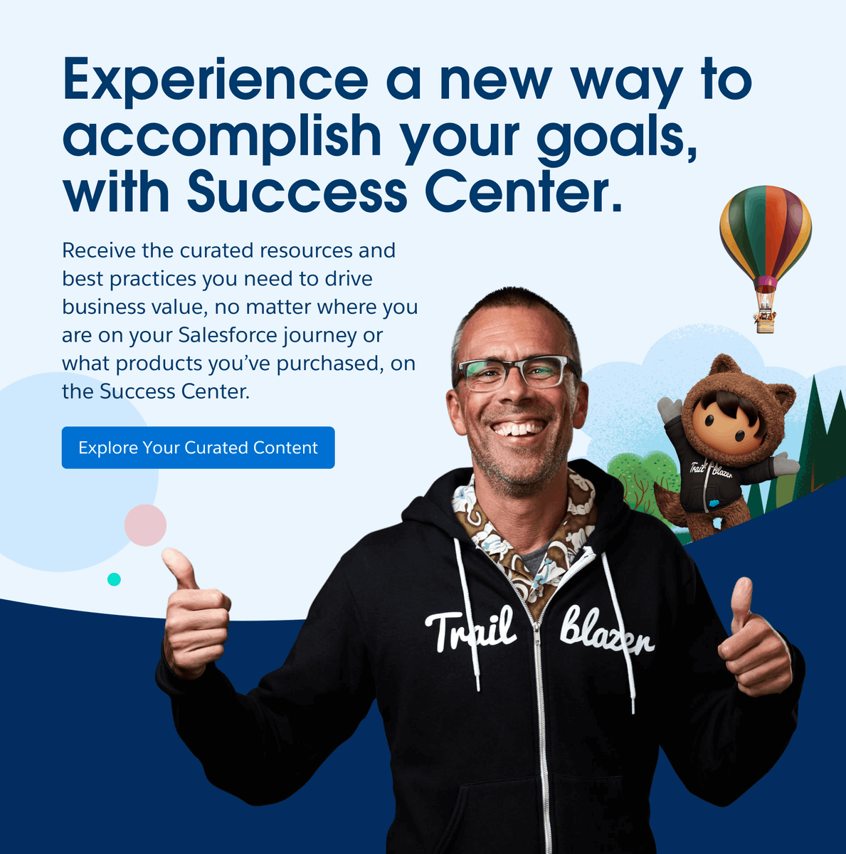 trailhead's tweet image. 🌟Trailblazers, you worked so hard this year!🌟 Finish 2021 strong with Success Center, your destination for resources that drive business value. 🥰
 
🏆Log into sforce.co/3IYsqoD with your trailblazer ID and see what all the hype is about! 🎁