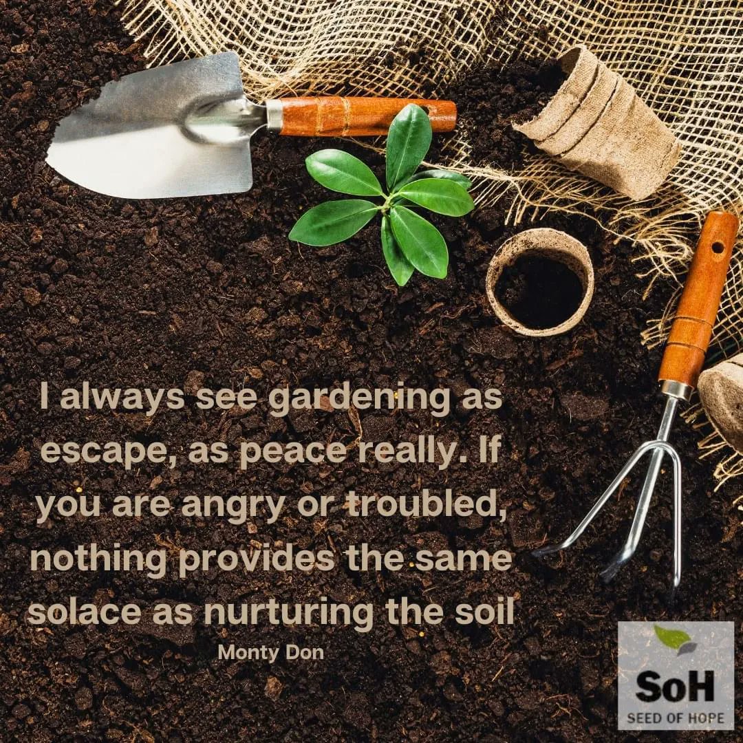Have you got any gardening plans for this weekend?
#SelfCare #SelfLove #EmotionalWellbeing #MentalHealthMatters