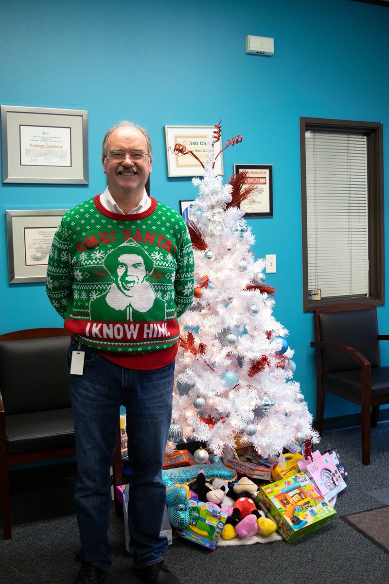 fortsol's tweet photo. It's #NationalUglySweaterDay 🎄 Our team sure can rock some good holiday attire! To celebrate, let's look back at some of our holiday favorites... I even spy our CFO, Brian!
#FortressSolutions #Fortsol https://t.co/Cx9A3zcg68