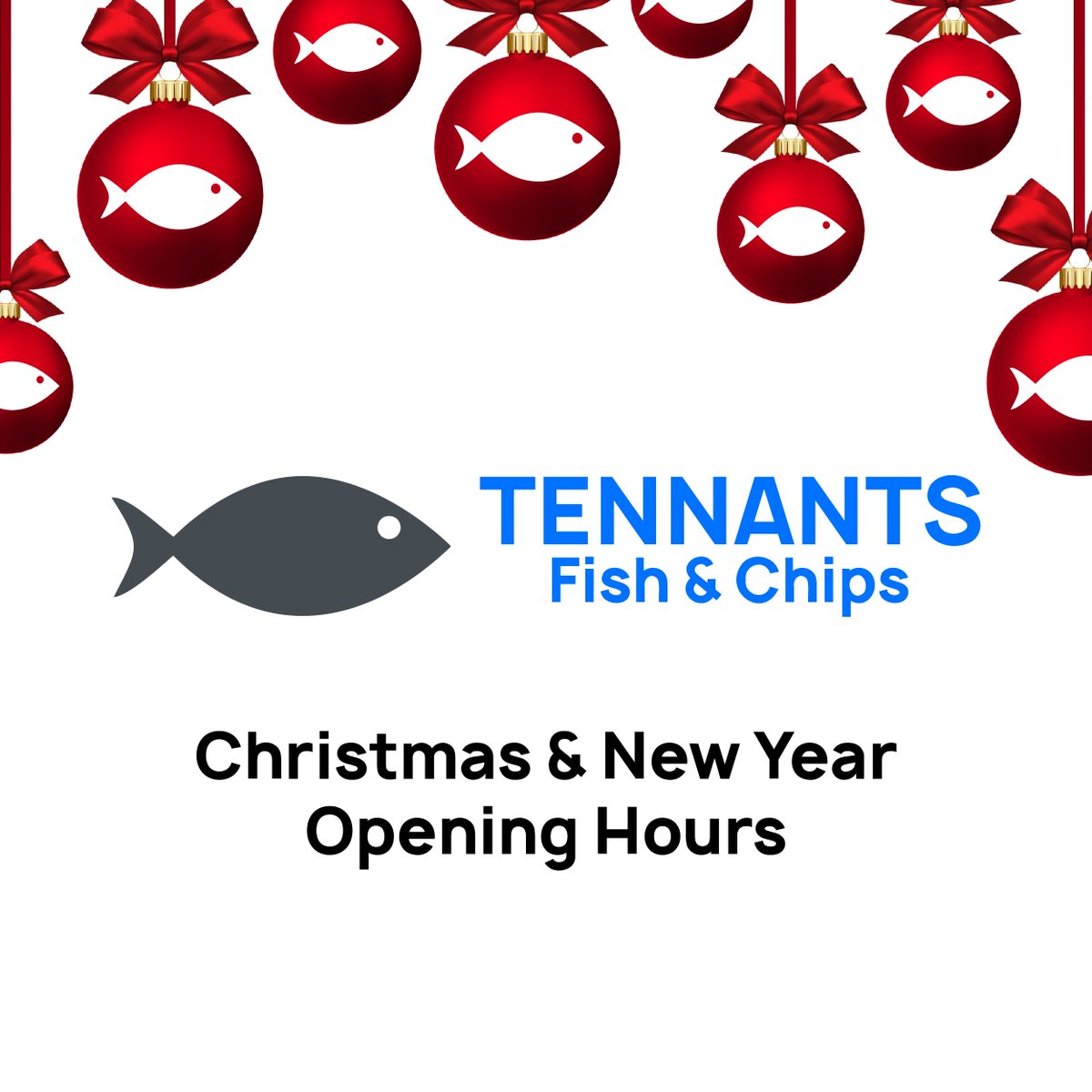 We will be open Christmas Eve lunchtime only (12:00 - 14:00), then we will be closed over the Christmas and new year period. We shall reopen as normal on Wednesday 5th January 2022.

We would like to wish all our customers a very merry Christmas and a happy new year!