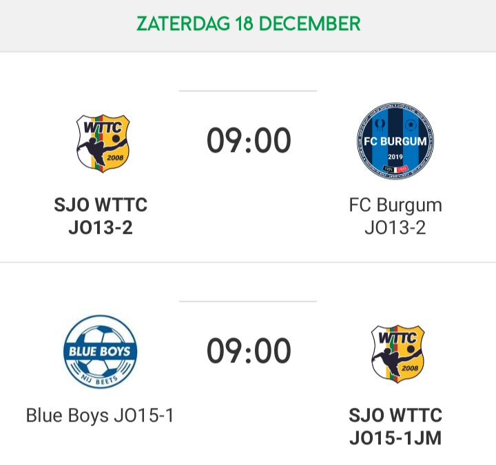 sjowttc's tweet photo. De laatste wedstrijden van dit kalenderjaar waarbij de JO19-1 bij winst kampioen kan worden. https://t.co/M4gk9YvbsH