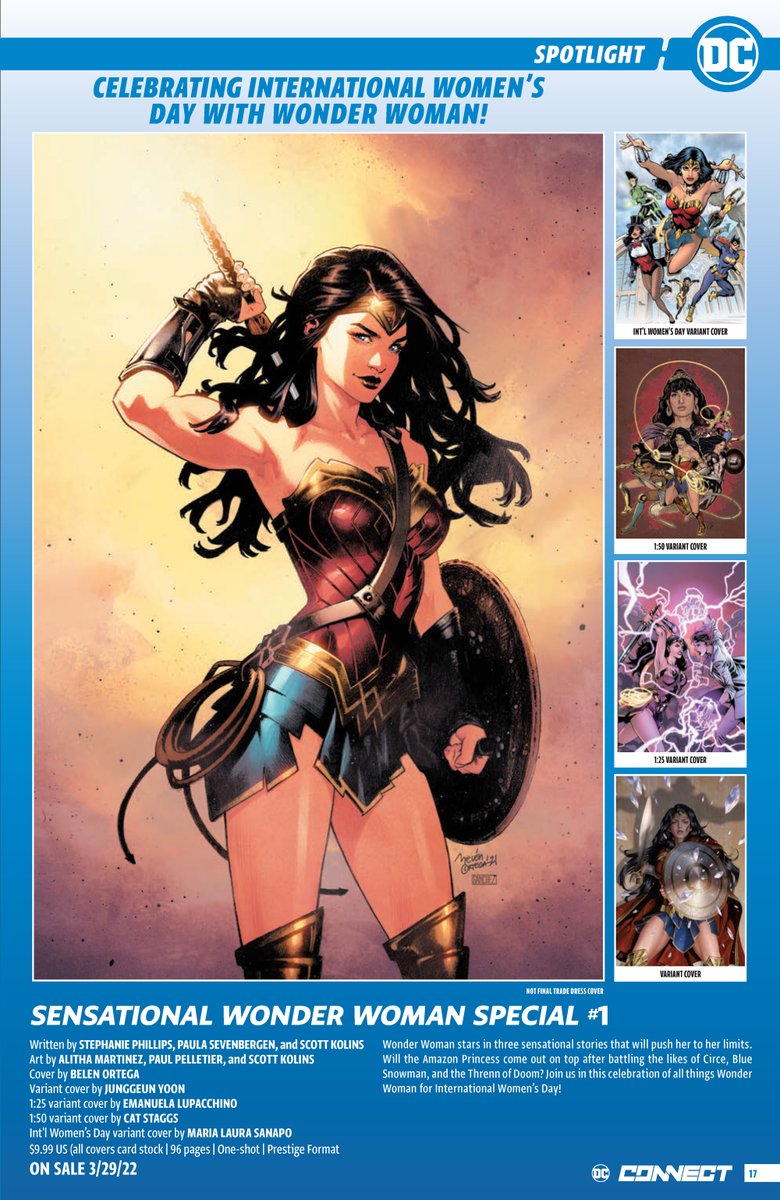Wonder Woman solicitations for March 2022 — Trial of the Amazons, Wonder Girl, Nubia &amp; the Amazons, Adventures of Young Diana, and more!