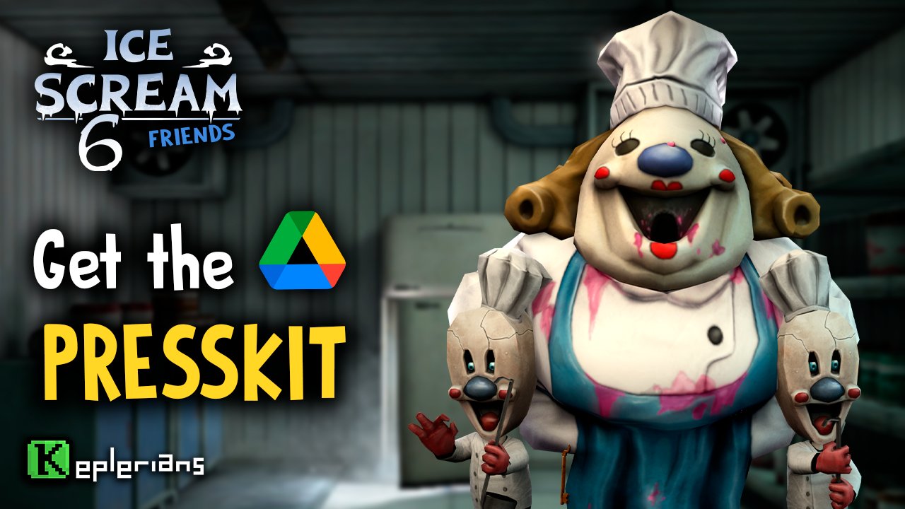 Keplerians on X: GET THE PRESSKIT! 🥶 As we usually do, here you have the  official logos, icons and the coolest renders of #IceScream 6 for your  content! 🎨 Tag us if