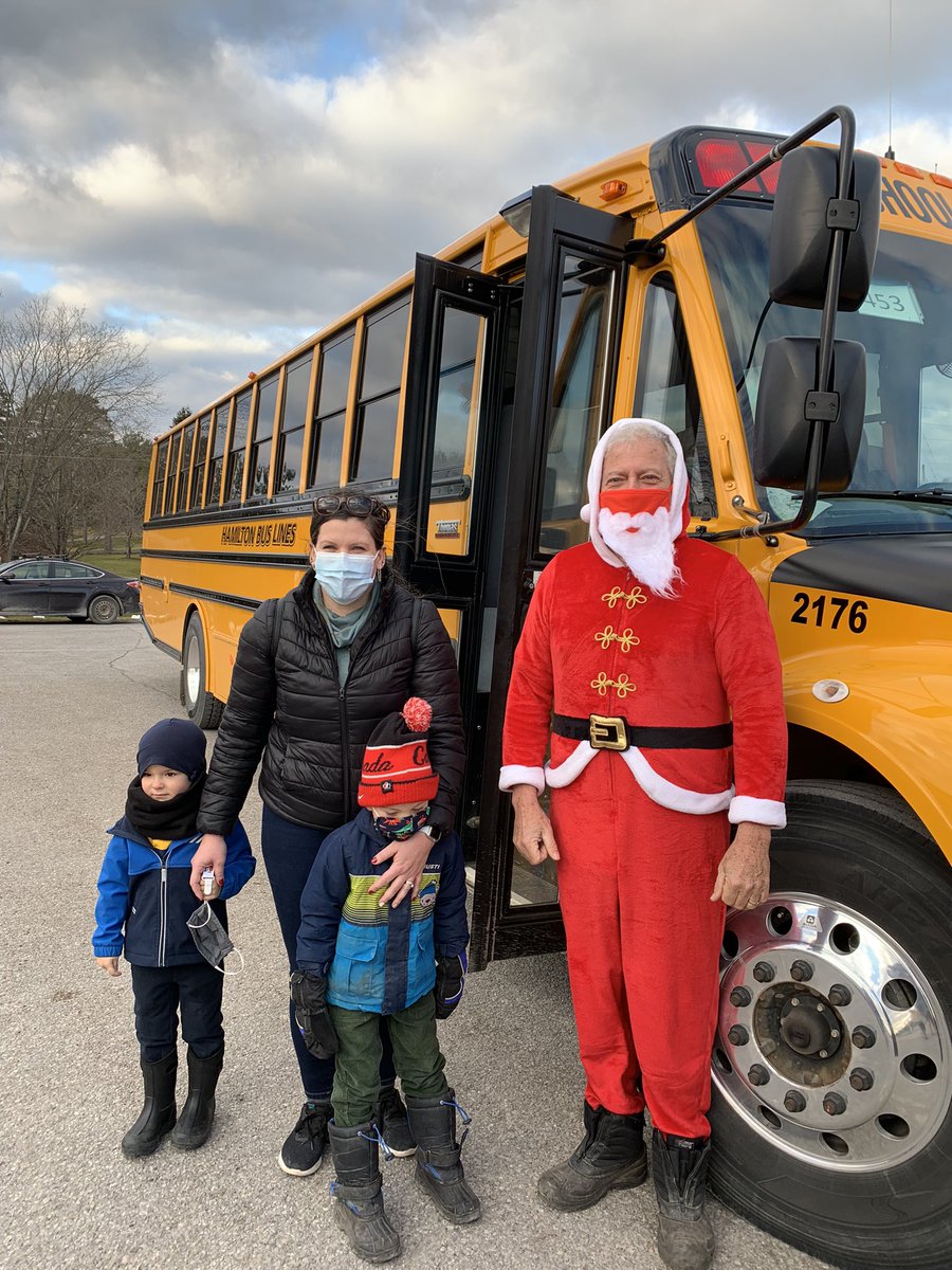 WarsawPS's tweet photo. We’re off to see the Polar Express and guess who’s driving the bus?! https://t.co/44dSajgLyd