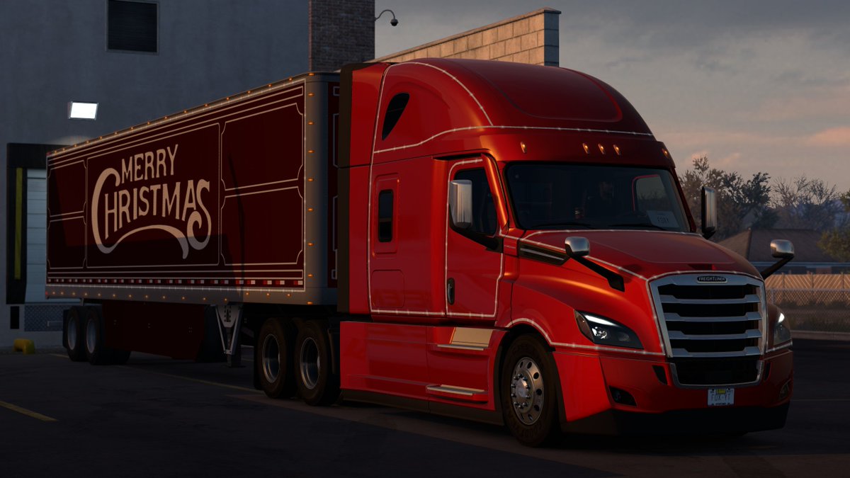 TheFoxOnTheBox's tweet photo. Today we've been busy delivering Christmas gifts. 🎅

#XmasToysOfYesteryear #BestCommunityEver #ATS #AmericanTruckSimulator https://t.co/SJaRXttiGp